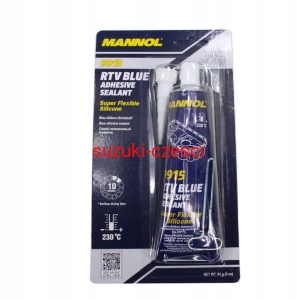 Uszczelniacz silikonowy niebieski  85G