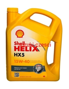 SHELL OLEJ SHELL 15W40 4L HELIX HX5 SL/CF