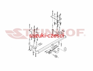 STEINHOF HAK HOLOWNICZY FIAT SEDICI / SUZUKI SX4 2006-