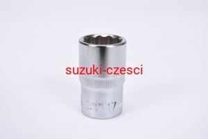 YATO NASADKA 1/2" 17 MM 12-KĄTNA KRÓTKA
