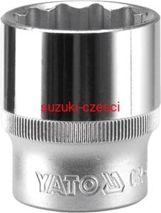 YATO NASADKA 1/2" 8 MM 12-KĄTNA KRÓTKA