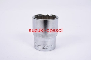 YATO NASADKA 1/2" 22 MM 12-KĄTNA KRÓTKA