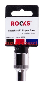 ROOKS NASADKA 1/2" 8 MM 6-KĄTNA