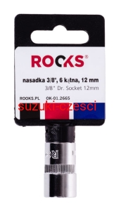 ROOKS NASADKA 3/8" 12 MM 6-KĄTNA