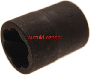 BGS NASADKA 1/2" WYKRĘTAK 17 MM DO USZKODZONYCH OBROBIONYCH ŚRUB