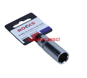 ROOKS NASADKA 1/4" 13 MM 6-KĄTNA DŁUGA