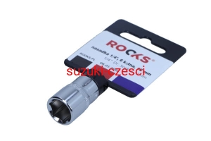ROOKS NASADKA 1/4" 12 MM 6-KĄTNA