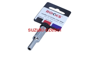 ROOKS NASADKA 1/4" 4 MM 6-KĄTNA DŁUGA
