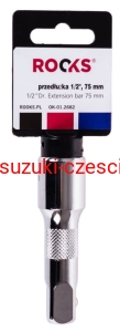 ROOKS PRZEDŁUŻKA 1/2", 75 MM