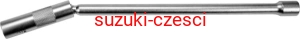 YATO KLUCZ DO ŚWIEC 14MM Z PRZEDŁUŻKĄ 3/8"