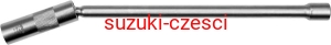 YATO KLUCZ DO ŚWIEC 16MM Z PRZEDŁUŻKĄ 3/8"