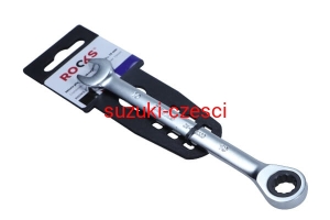 ROOKS KLUCZ PŁASKO-OCZKOWY 10 MM Z GRZECHOTKĄ