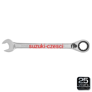NEO TOOLS KLUCZ PŁASKO-OCZKOWY Z GRZECHOTKĄ I PRZEŁĄCZNIKIEM, 22 MM