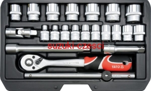 YATO ZESTAW NARZĘDZIOWY 3/8" 22CZ. XS