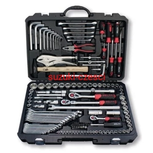 SELTA ZESTAW NARZĘDZIOWY 1/4", 3/8", 1/2", 142 CZ