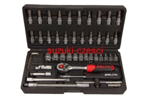 SELTA ZESTAW NARZĘDZIOWY 1/4", 46 CZ