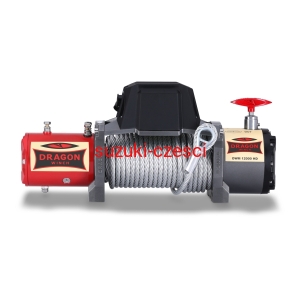 DRAGON WINCH WYCIĄGARKA Z LINĄ STALOWĄ MAVERICK DWM 12000 HD
