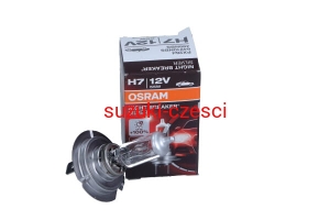 OSRAM ŻARÓWKA H7 12V/55W PX26D +100% NIGHT BREAKER SILVER