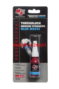 MOJE AUTO ZABEZPIECZENIE GWINTÓW ŚREDNI 10ML NIEBIESKI - ŚREDNI MA243 / MA PROFESSIONAL