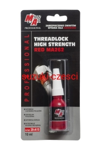 MOJE AUTO ZABEZPIECZENIE GWINTÓW SILNY 10ML CZERWONY - TRWAŁY MA262 / BLISTER / MA  PROFESSIONAL