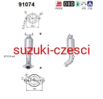 Katalizator  Grand Vitara II   1,6 /2,0   2005-     AS Catalyst