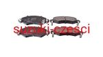 Klocki przód  Ignis II/ Wagon r     Textar