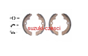 Szczęki hamulcowe tył Ignis II / Wagon    Textar