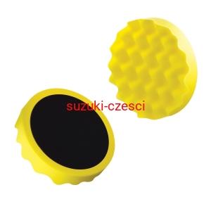 BOLL GĄBKA DO POLEROWANIA PROFILOWANA ŚR. 150MM / ŻÓŁTA / ŚREDNIO TWARDA / NA RZEP