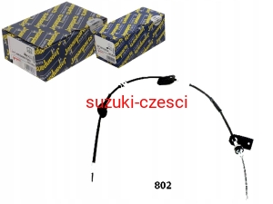 Linka hamulca ręcznego tył prawy Vitara 1.6 16V/1.9 D 90-99 Suzuki Japanparts