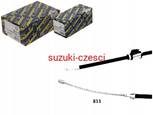 Linka hamulca ręcznego tył prawy Samurai 88-04 Suzuki Japanparts