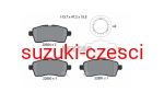 Klocki hamulcowe przód przód Ignis 1,2 16-  Textar