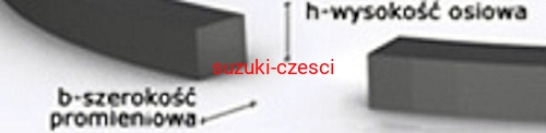 Pierścienie Suzuki M13A,M15A,M16A 0,50