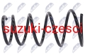 Sprężyna zawieszenia przód Splash 2008- NTY 15"