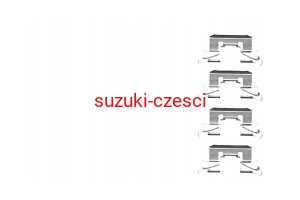 Zestaw montażowy klocków hamulcowych Swift 2010- Textar