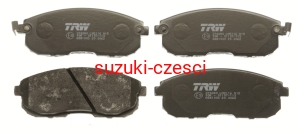 Zestaw klocków hamulcowych SX4 2006- TRW