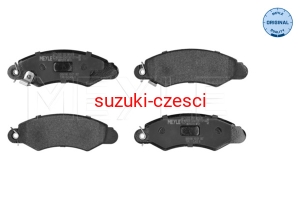 Zestaw klocków hamulcowych przód Swift II, Swift Kabriolet 1989-2005 Meyle