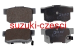 Zestaw klocków hamulcowych tył Kizashi, Swift III 2006-2015 Quaro
