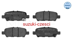 Zestaw klocków hamulcowych tył Grand Vitara II 2009- Meyle