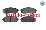 Zestaw klocków hamulcowych przód SX4 2006- Meyle