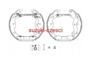 Zestaw szczęk hamulcowych tył SX4 2006- Textar