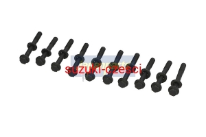 Zestaw śrub głowicy cylindrów Carry Furgon, LJ80, Samurai 1980-2004 Japan Parts