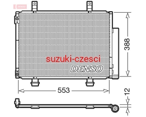 Skraplacz Swift IV 2010-2017 Denso