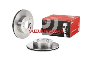 Tarcza hamulcowa przód Alto VI, Wagon R+ 1998-2008 Brembo