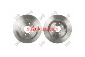 Tarcza hamulcowa przód Ignis II, Wagon R+ 2000- Abakus