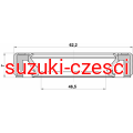 Uszczelniacz reduktora Grand Vitara 2005-> 46,5x62,2x7,4 — rysunek techniczny