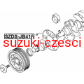 Koło pasowe wału Grand Vitara/ Swift/ SX-4     Febest — rysunek techniczny