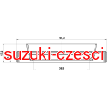 Uszczelniacz reduktora Samurai   Febest — rysunek techniczny