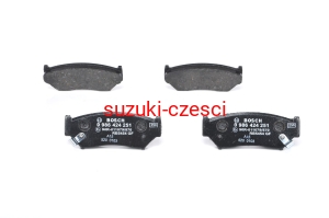 Klocki hamulcowe Grand Vitara I, Jimny, Vitara 1988- Bosch