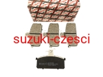 Klocki przednie  Vitara /  Samurai wersja hiszpańska   Ashika