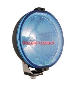 Reflektor halogenowy drogow błękitny 183mm +led